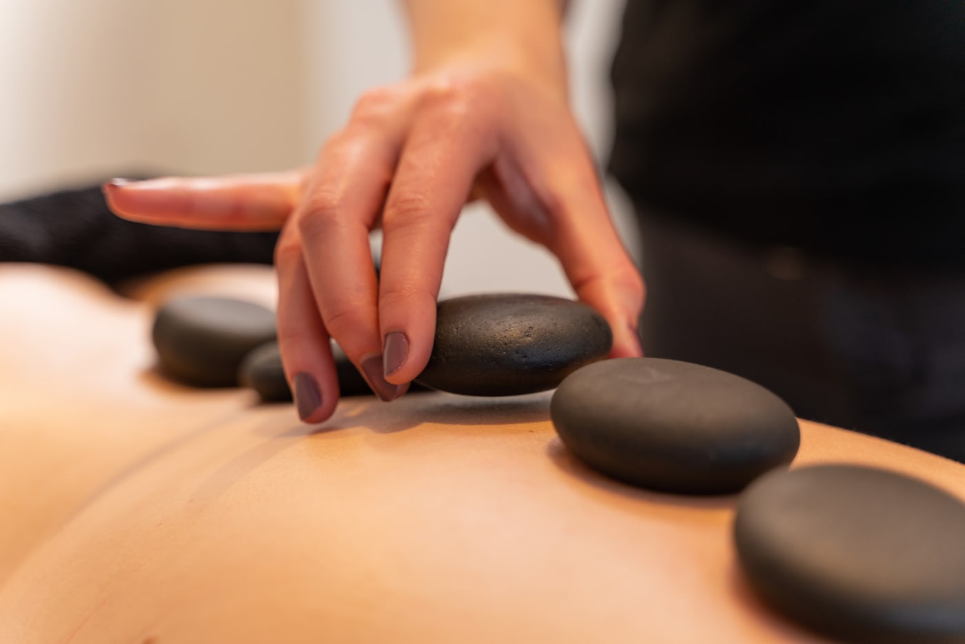 Massage & hot stone